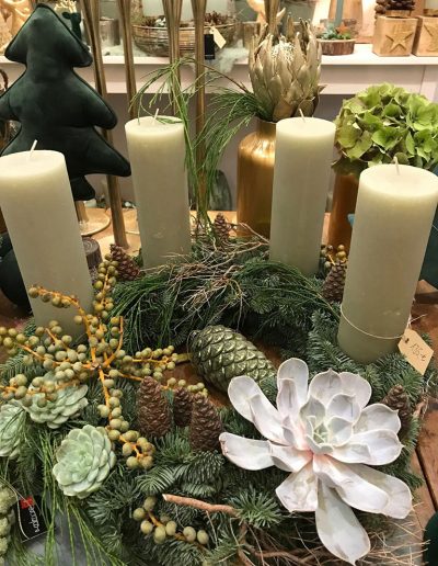 Blumenwerstatt Villa Böck - Adventausstellung in Leverlusen Opladen